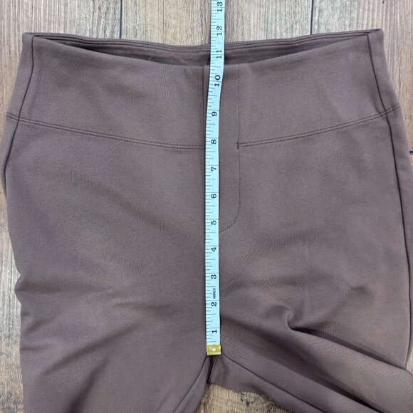 Halara Women's Flare Leg High Waisted Pants Light Brown/Gray Size Medium READ - Picture 6 of 7